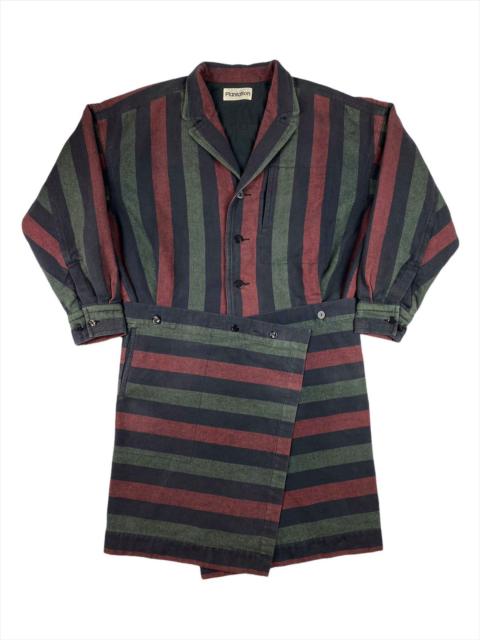 Other Designers Issey Miyake - Vintage 80s Plantation Two-Pieces Jacket