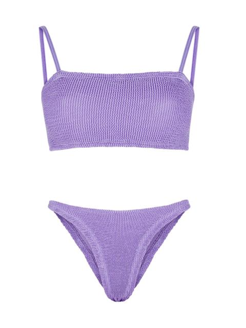 Hunza G Gigi seersucker bikini