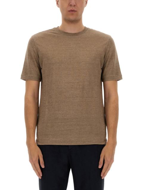 Zegna Men Oasis Linen T-Shirt