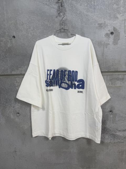 Other Designers Fear of God × RRR-123 - Fear of God x RRR-123 F&F Hollywood Bowl Sampha Tee