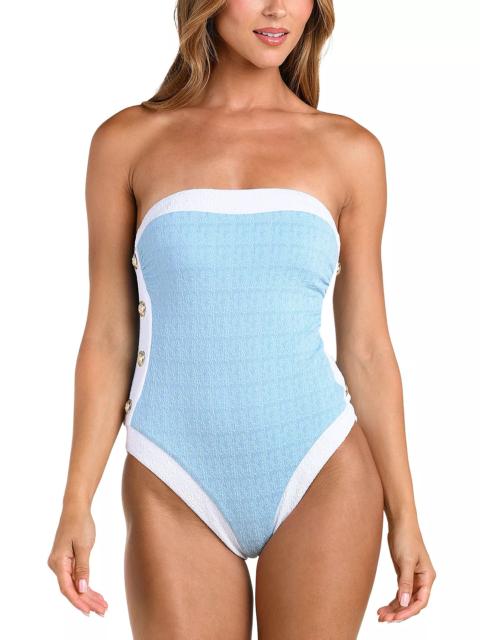 L'AGENCE Tory Bandeau One Piece Swimsuit