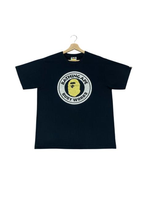 A BATHING APE® 🔥 Vintage BAPE Y2K Busy Works Short Sleeve T-shirt