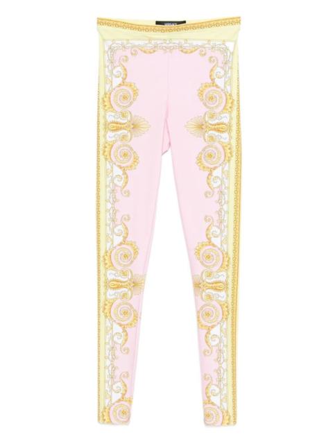 VERSACE Leggings `Spring Barocco`