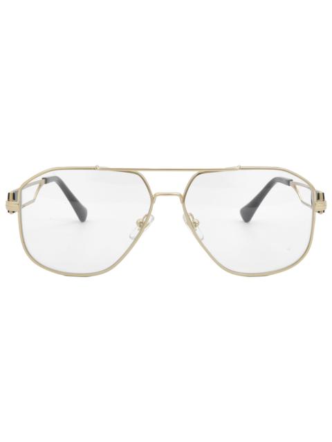 VERSACE Open Box - Versace Demo Aviator Men's Eyeglasses VE1287 1002 57