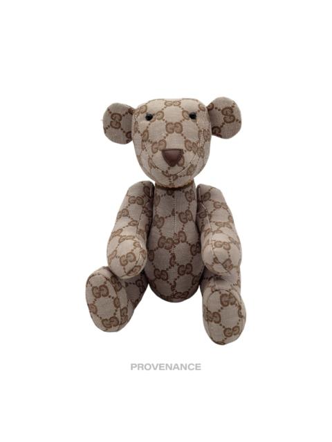 GUCCI Gucci Teddy Bear - Light Brown GG Canvas