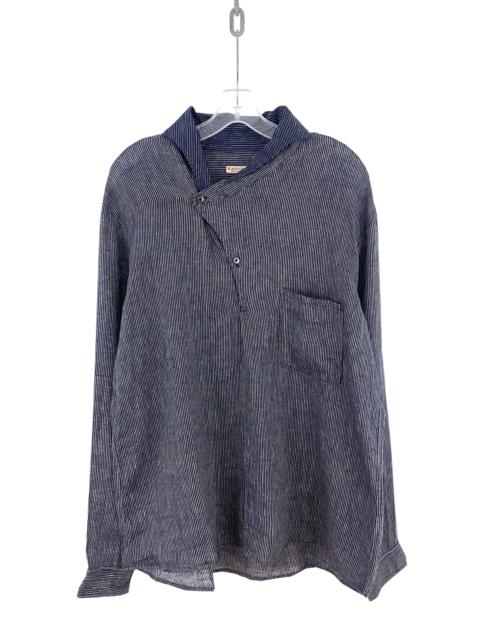 Striped Linen Buttonup