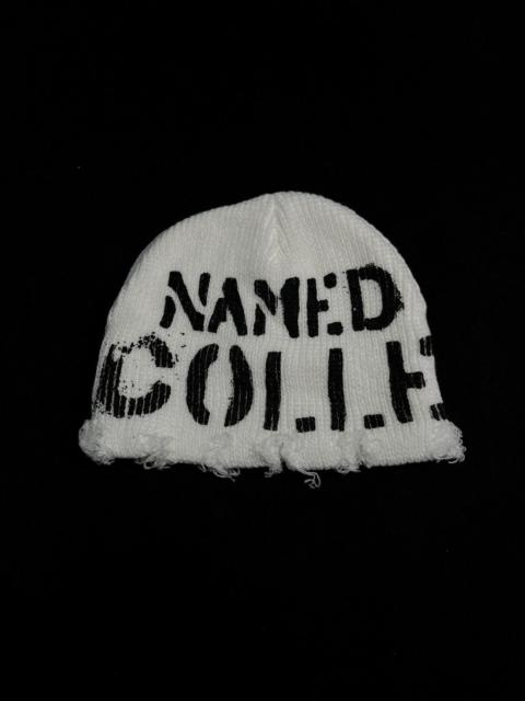 Other Designers Japanese Brand - Rare Named Collective Graffiti Graphic Design No Cuff Beanie