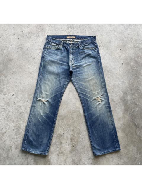 Other Designers Vintage Japanese Distressed Rusty Jeans Faded Pants W36x30