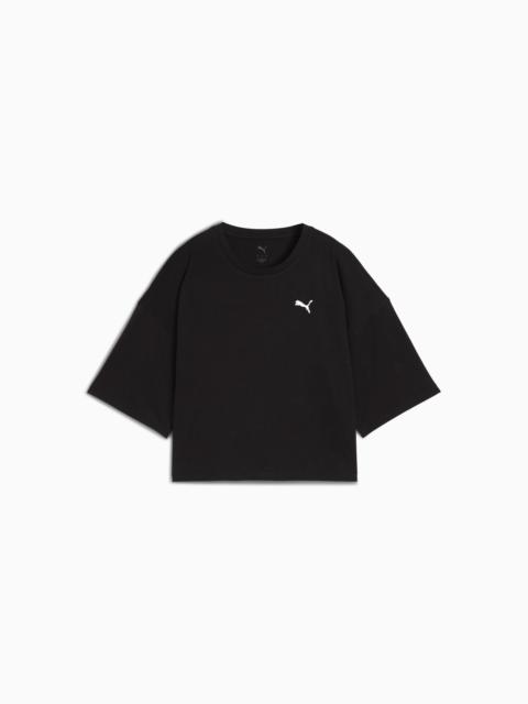 PUMA Wardrobe Essentials Women's Oversized Short Tee