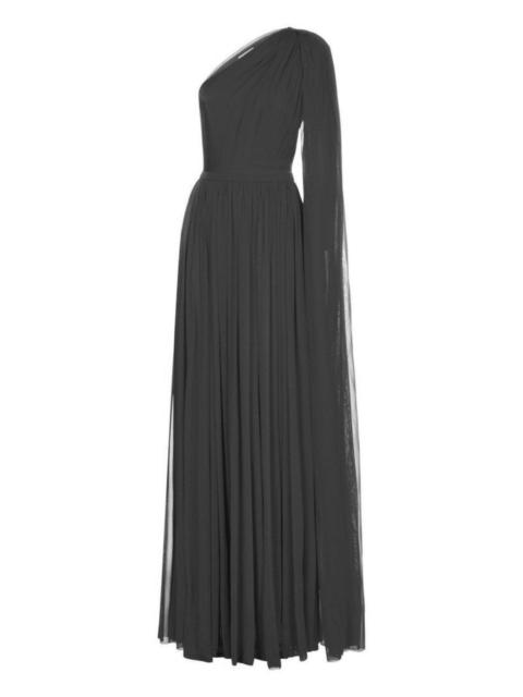 Alexander McQueen One-shoulder Evening Gown