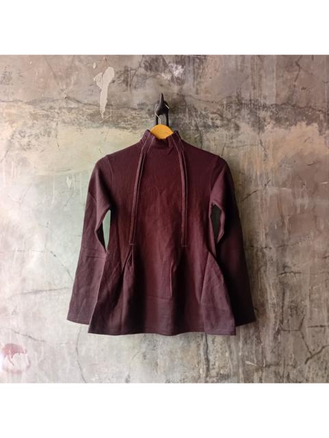 Y'S YOHJI YAMAMOTO WOOL BLOUSES