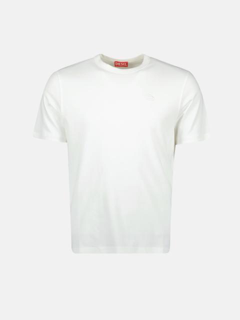 Diesel T-shirt blanc T-Adjust-Slits