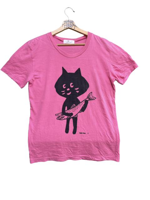 Other Designers Issey Miyake - 🔥Ne-Net Issey Miyake Cat Fishing Big Logo Tee Japan