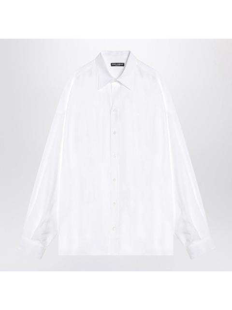 Dolce & Gabbana Dolce&Gabbana White linen shirt