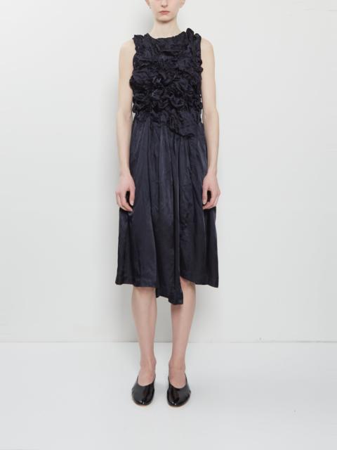 Comme des Garçons Comme des Garçons Satin Sleeveless Dress
