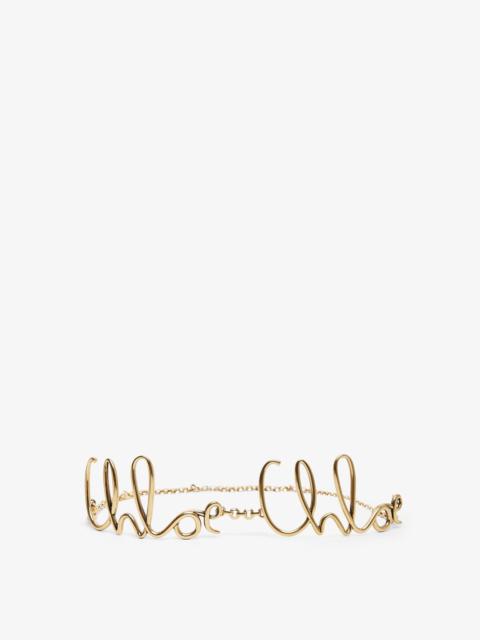 Chloé Chloé Iconic double chain belt