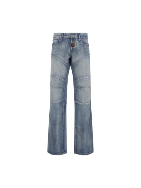 Balenciaga Fitted Low Waist Jeans Men