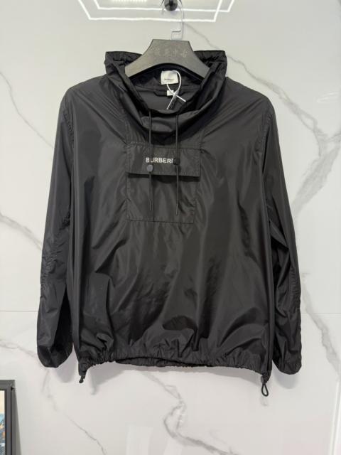 Burberry Burberry SS22 Logo Detail Hooded Pullover Long-Sleeve Jacket for Women