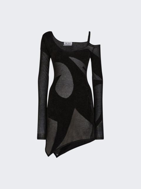 THE ATTICO Mini Dress Black