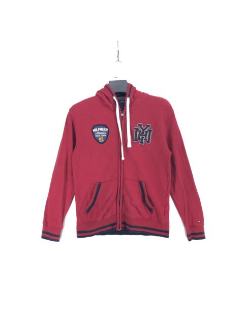 Other Designers TOMMY HILFIGER Zipper Red Hoodie #2431-65