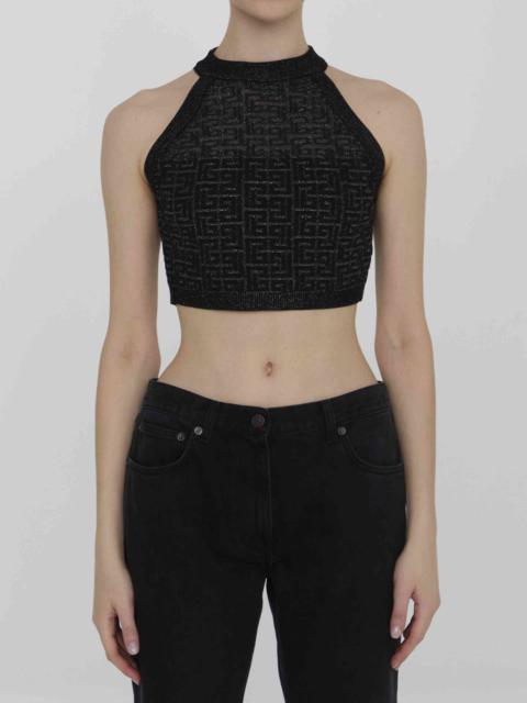 Balmain Balmain Women Pb Labyrinth Knit Top