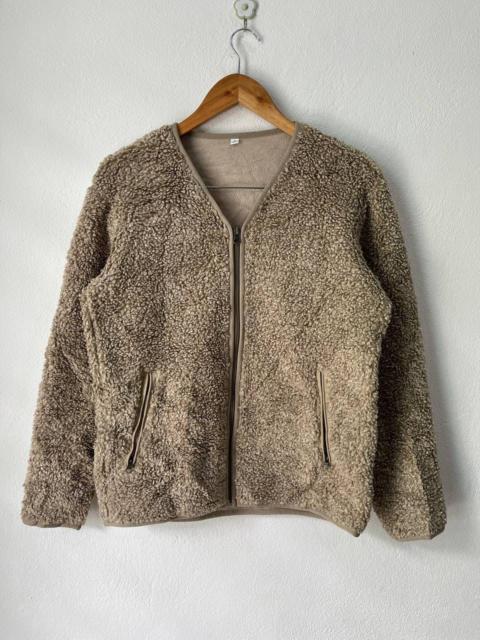 Uniqlo Zip Up Cardigan Fleece Jacket Vest
