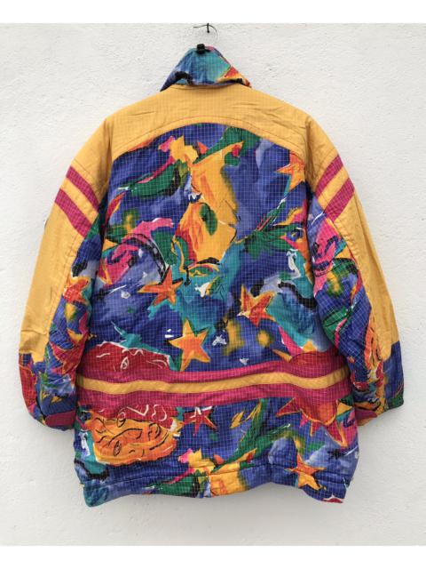 Other Designers Ski - Descente Officials Spain Ski Team Pop Art Hooded Ski Jacket