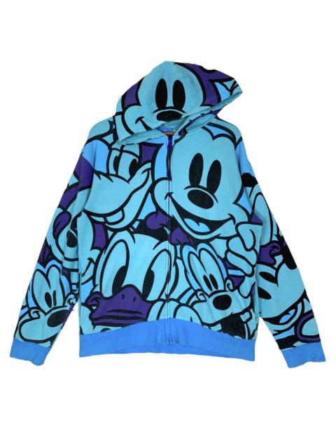 Other Designers Mickey Mouse - Vintage Tokyo Disney Resort Mickey And Friend Zip Up Hoodie