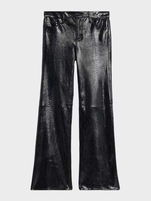 FRAME The Leather Rodeo Pants