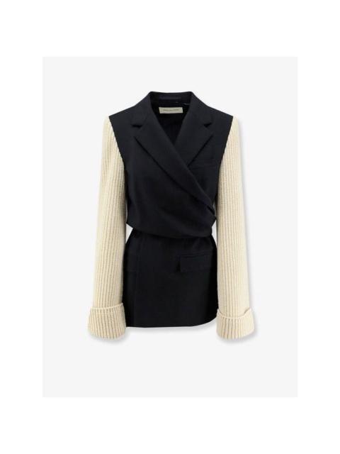 Dries Van Noten DRIES VAN NOTEN Beline Bis Wool Blazer Black New & Authentic