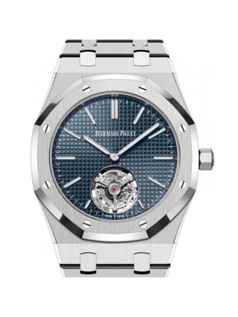 Audemars Piguet Audemars Piguet Royal Oak RD#3 Jumbo Extra Thin Tourbillon Automatic Blue Dial Men's Watch 26670ST.O