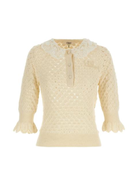 Chloé Pointelle knit