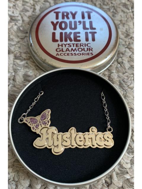 Hysteric Glamour Hysteric Glamour 2001 Butterfly Logo Necklace + Case