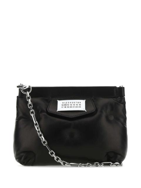 Maison Margiela Maison Margiela Women Black Nappa Leather Glam Slam Red Carpet Clutch