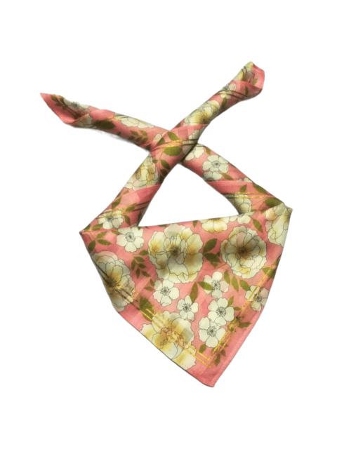 Designer - Pierre Balmain Paris Bandana Handkerchief Pink Luxury Style