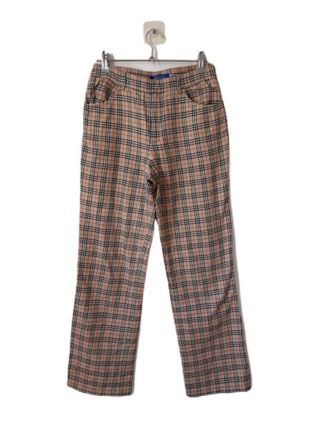 Burberry Vintage Burberrys Blue Label Checkered Theme