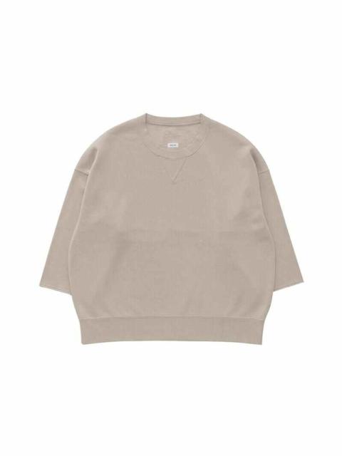 visvim AMPLUS SB SWEAT 3/4 (C/SI) IVORY