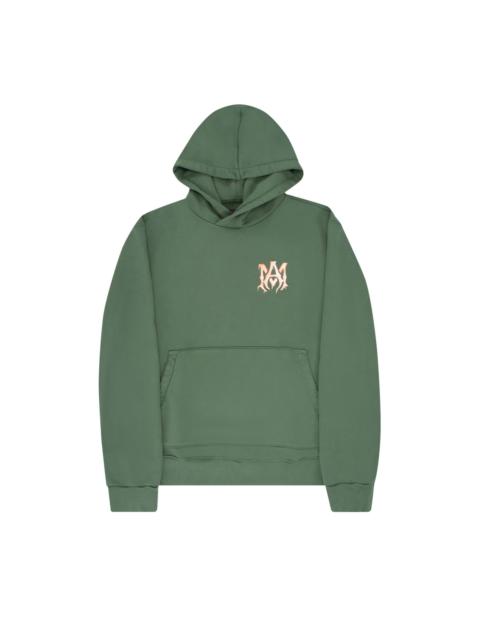 AMIRI Amiri Watercolor MA Hoodie 'Green/Peach'