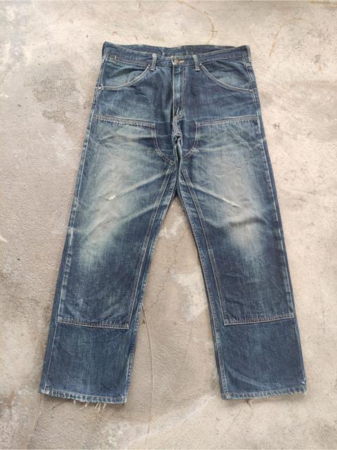 Vintage A Bathing Ape Jeans Distressed Double Knee Pants W36