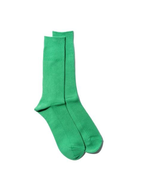 ANONYMOUSISM Anonymous Ism Brilliant Crew Sock Green