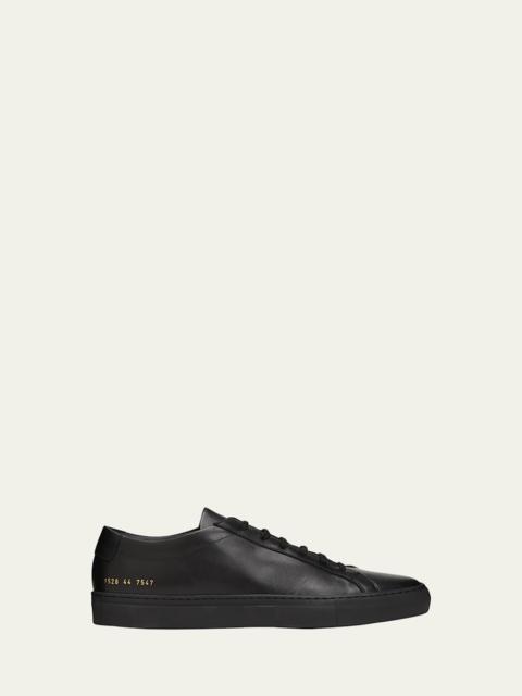 Common Projects Men's Achilles Low-Top Sneakers, Black