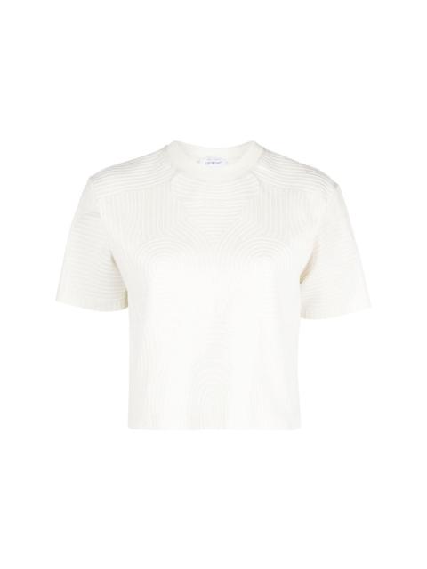 Off-White printed cotton T-shirt