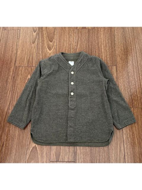 visvim VISVIM DUGOUT SHIRT L/S (WOOL/LINEN) 17SS Long-Sleeve Shirt