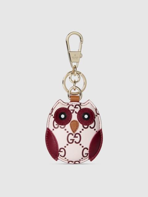 Owl-shaped bag charm