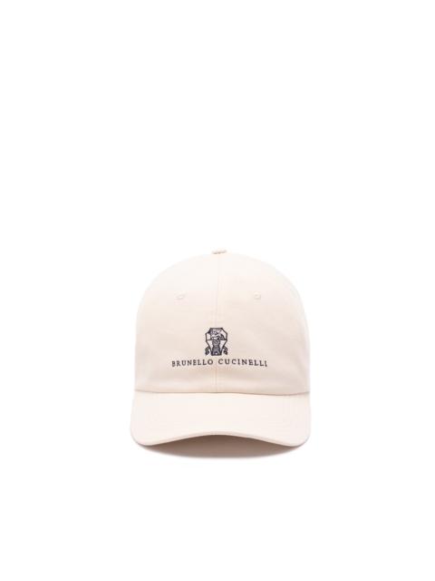 Brunello Cucinelli Baseball Cap With Embroidery