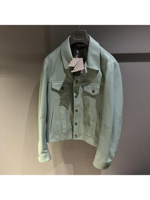 TOM FORD Tom Ford Leather Trucker Jacket