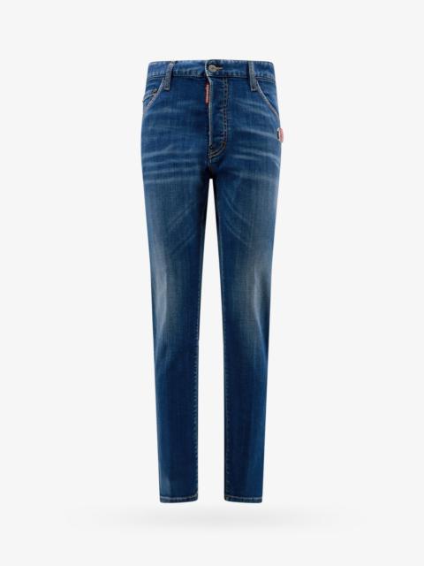 Dsquared2 Jeans With Enamelled Metal Logo Patch