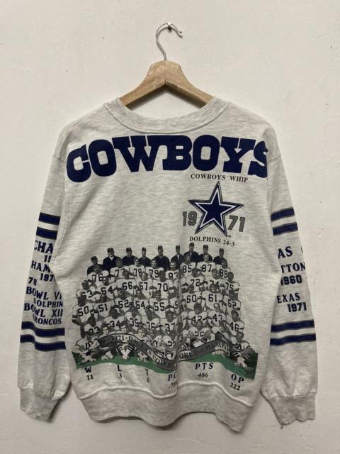 Vintage 90s Dallas Cowboys Long Gone Crewneck Swestshirt