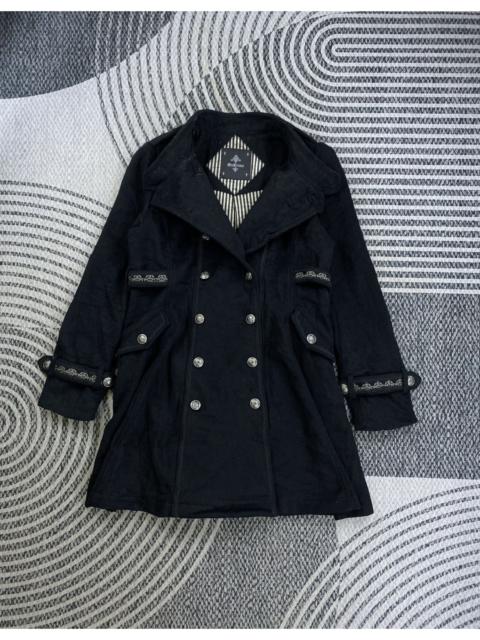 Other Designers Le Grande Bleu (L.G.B.) - Vintage Ozz Croce Punk Bondage Jacket