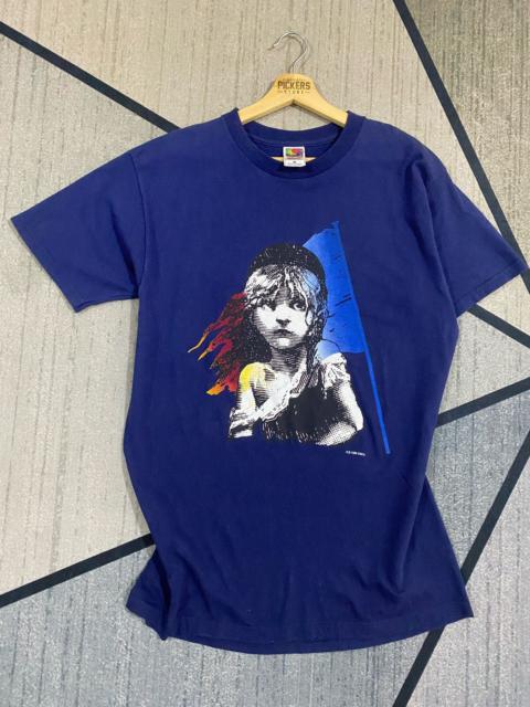 Other Designers Vintage 90s Tee Les Miserables Big Logo Spellout Large